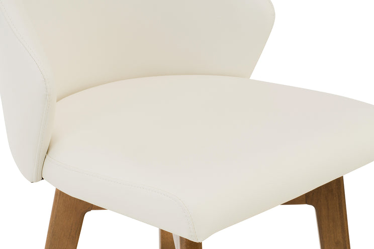 Downtown Pecan Swivel Counter Stool